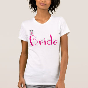 Bran Jersey T-Shirt/Bride, för kvinnor T Shirt