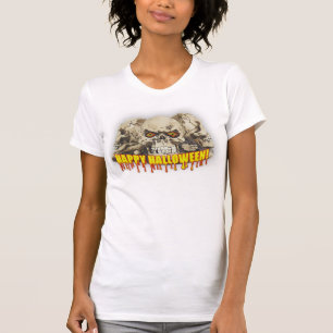 Bran Jersey T-Shirt/Döskallar för kvinnor Tee