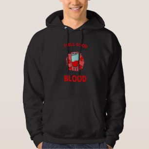 Bran kände att Bra gav blod i blod. Hoodie