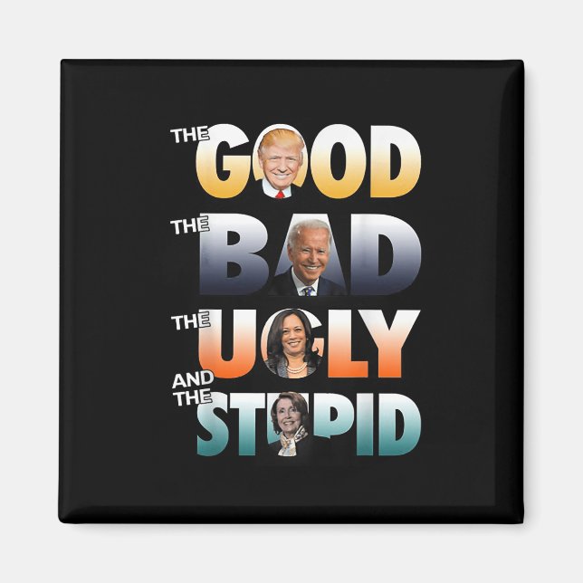 Bran kör den dåliga biden, Bran det onda Magnet (Framsidan)