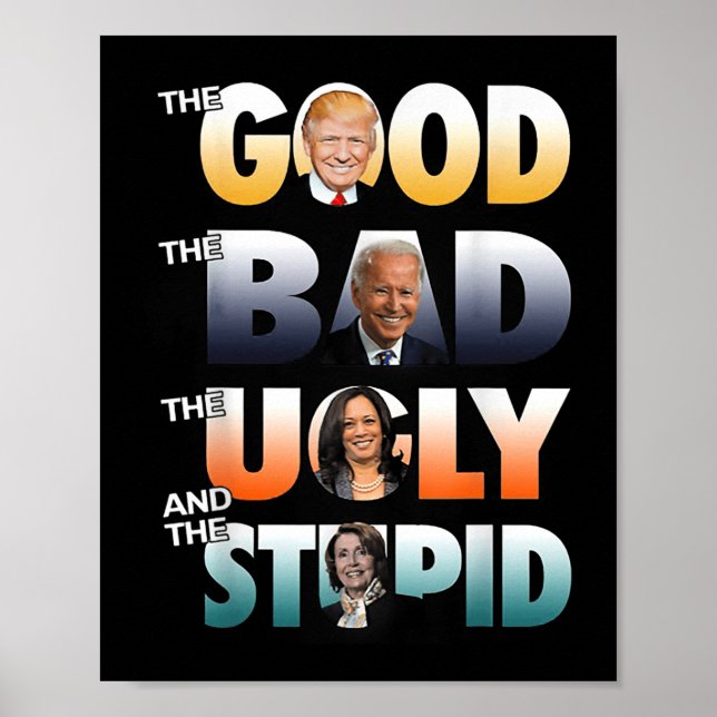 Bran kör den dåliga biden, Bran det onda Poster (Framsidan)