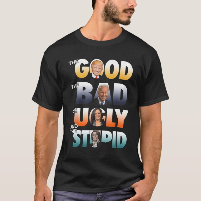 Bran kör den dåliga biden, Bran det onda T Shirt (Framsida)