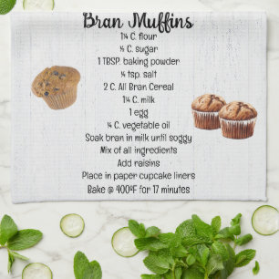 Bran Muffin Recipe Kökshandduk