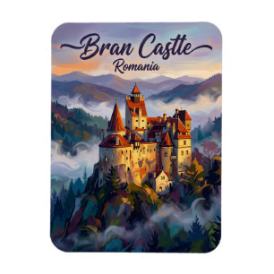 Bran slott Rumänien Magnet