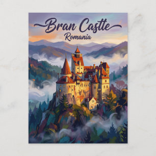 Bran slott Rumänien Vykort