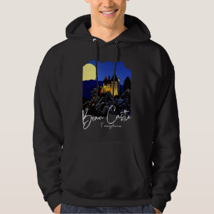 Bran slott Transsylvanien Hem för Dracula-målning Hoodie