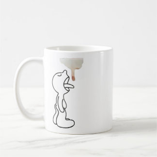 Bran till jumbon tappar kaffekoppen kaffemugg