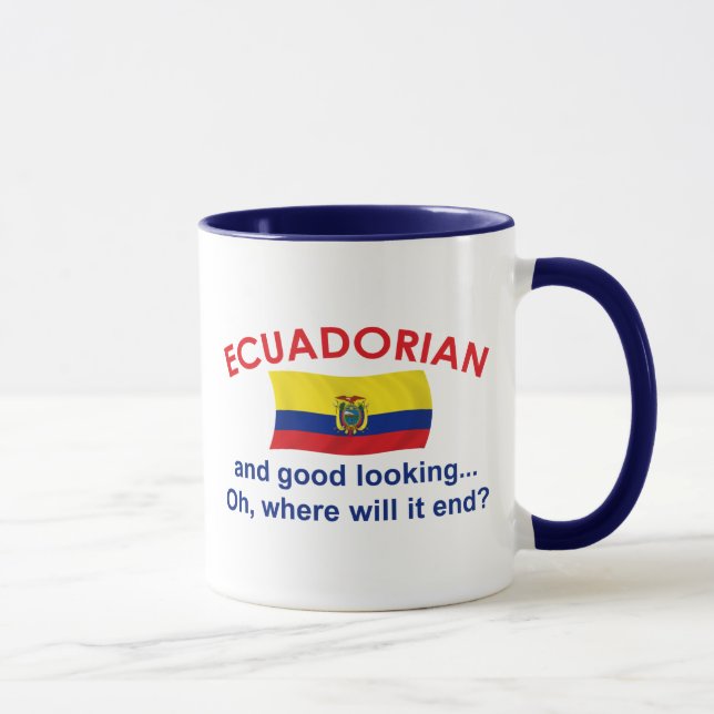 Bran tittar ecuadorianskt mugg (Höger)