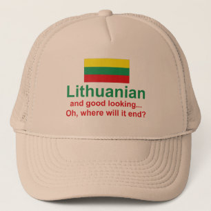 Bran tittar litauiskt truckerkeps