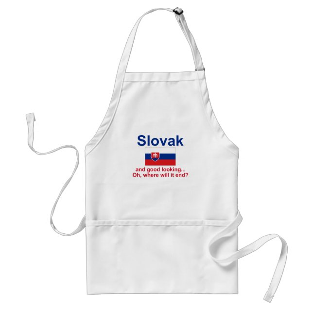 Bran tittar slovakiskt förkläde (Framsidan)