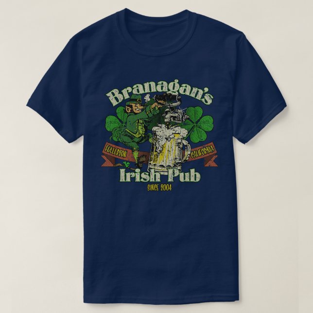 Branagans Irish Pub 2004 T Shirt (Design framsida)