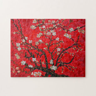 Branches of Almond Tree in Blossom, Van Gogh Pussel