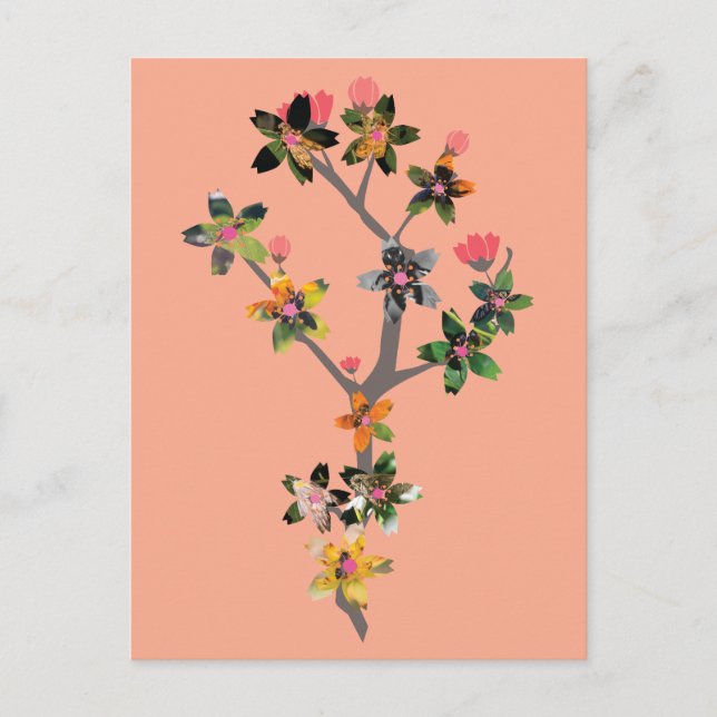 Branches of Insects Vykort (Framsida)