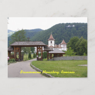 Brancoveanu kloster Rumänien 1 Vykort