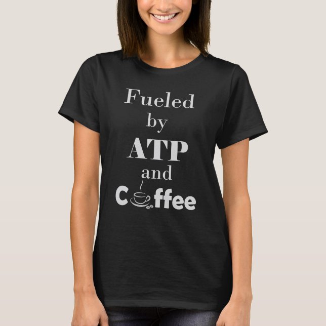 Bränd av ATP och kaffe T Shirt (Framsida)