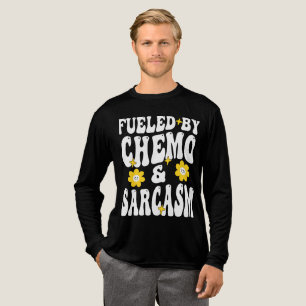Bränd av Chemo och Sarcasm Funny Chemoterapi Can T Shirt