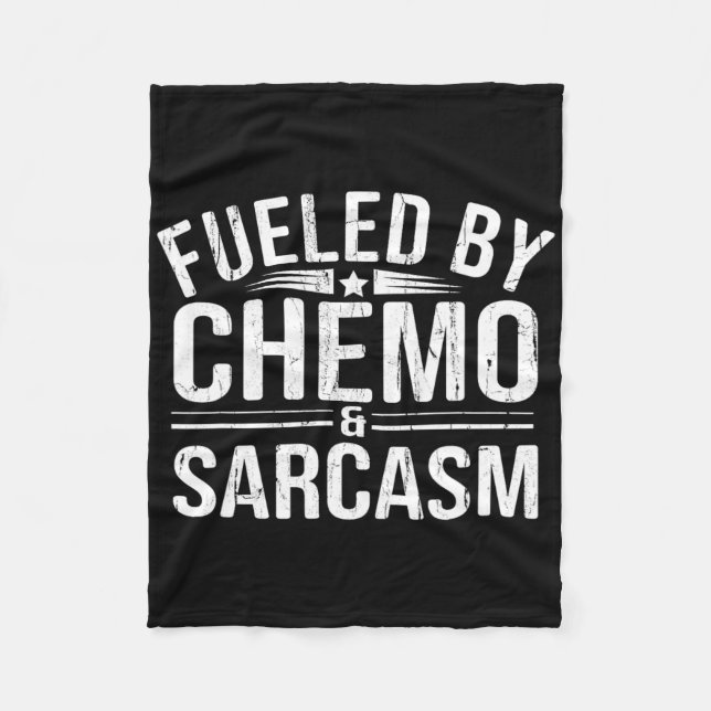 Bränd av Chemo Sarcasm Fleecefilt (Framsidan)
