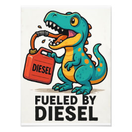 Bränd av diesel fototryck