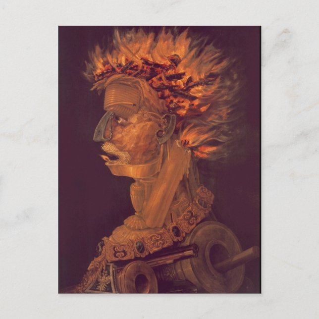 Brand av Giuseppe Arcimboldo Vykort (Framsida)