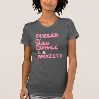"Bränd av iserad kaffe och ångest - Rolig tröja
