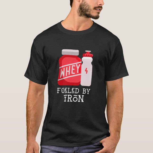 Bränd av Järn - vassleprotein T Shirt (Framsida)