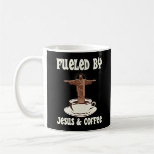Bränd av Jesus och kaffe Kaffemugg