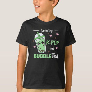 Bränd av K-Pop och Bubble Tea Kawaii Boba Tea T Shirt