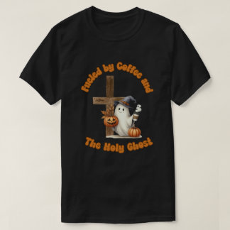 Bränd av kaffe och Heliga Ghost T Shirt