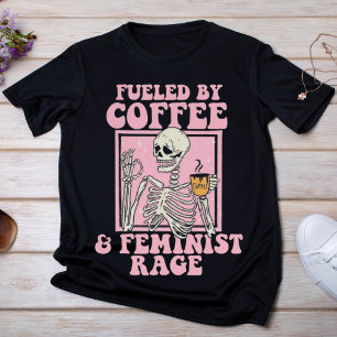Bränd av kaffe och hondjur t shirt