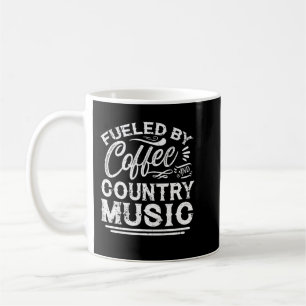 Bränd av kaffe och Land Music Kaffemugg
