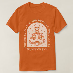 Bränd av kaffe och pumpkin Spice Lattes T Shirt