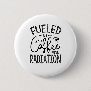 Bränd av kaffe och strålning knapp