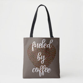 Bränd av kaffebönor tygkasse