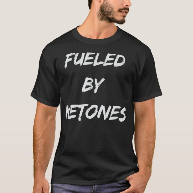 Bränd av Ketones Keto Diet  T Shirt (Framsida)
