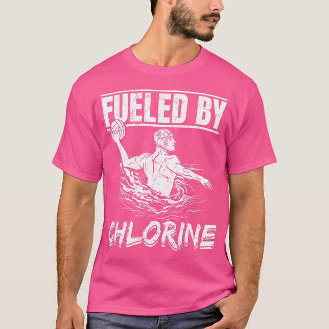 Bränd av klor - Vatten Polo T Shirt (Framsida)