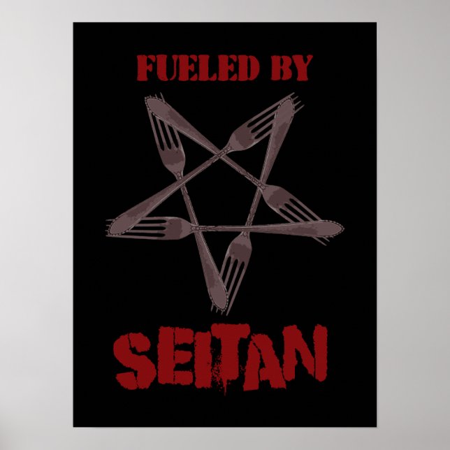 Bränd av Seitan Poster (Framsidan)