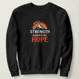 Bränd av styrka, styrd av Hope. T Shirt