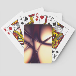 Bränd beige kräm under en ljus linje ser ut som en casinokort