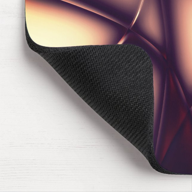 Bränd beige kräm under en ljus linje ser ut som en musmatta (Hörn)