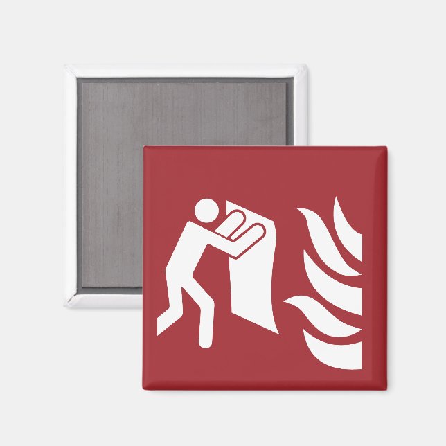 Brand Blanket Safety Sign Magnet (Front/Back)