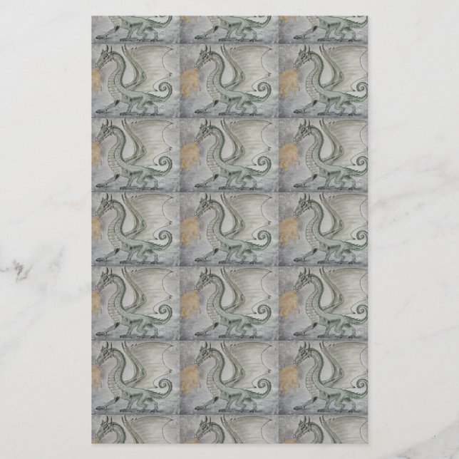 Brand Breathing Dragon Brevpapper (Framsida)