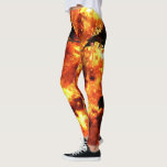 Brand Breathing Dragon Fantasy Leggings<br><div class="desc">Den här designen har skapats med digitalteknik. Det kan vara personlig genom att klicka på anpassningsknappen och ändra färg, lägga till namn, initialer eller ord. Kontakta mig på colorflowcreations@gmail.com om du vill ha denna design på en annan produkt. Köp min ursprungliga abstrakt-akrylmålning för försäljning på www.etsy.com/shop/colorflowart. Se fler av mina...</div>