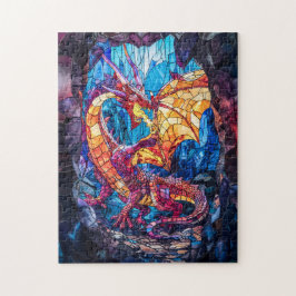 Brand Breathing Dragon i Cave Pussel