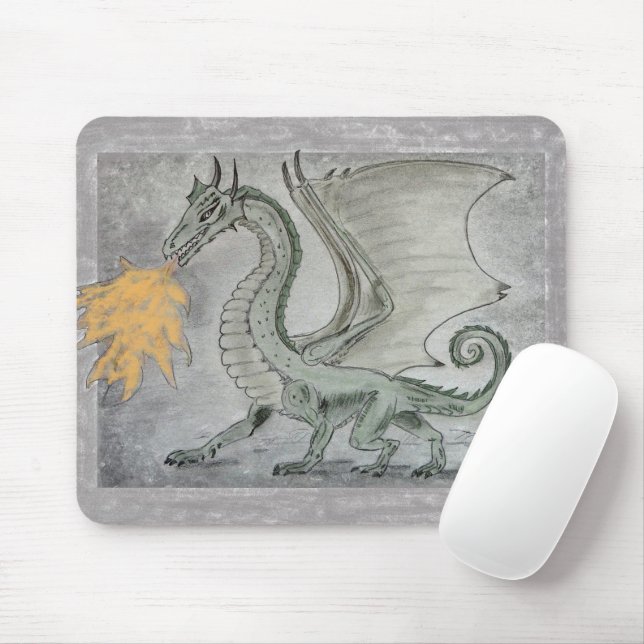 Brand Breathing Dragon Musmatta (Med mus)