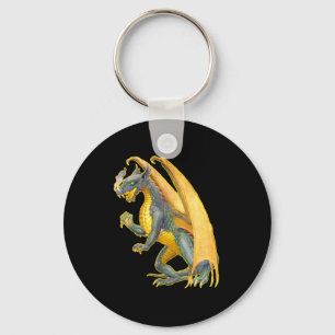 Brand Breathing Dragon Nyckelring