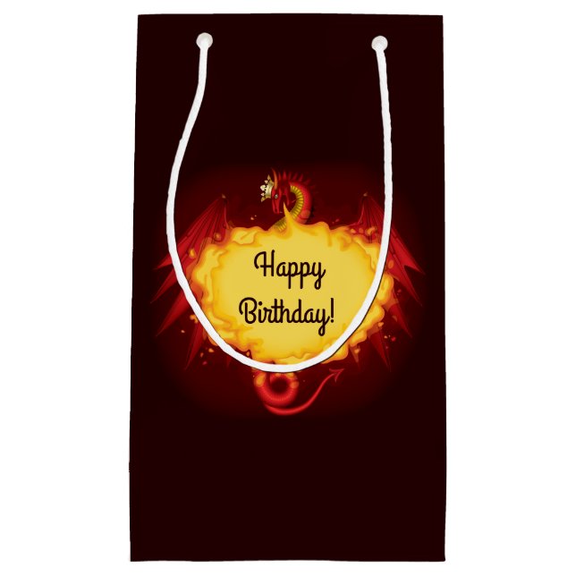 Brand Breathing Dragon Small Gift Bag (Framsidan)