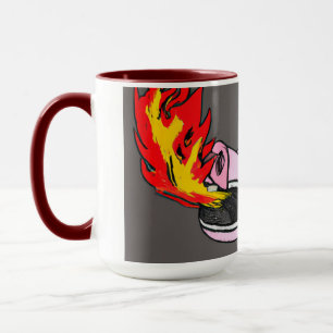 Brand Breathing Gris Mugg