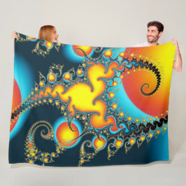 Brand Burst Fleece Blanket