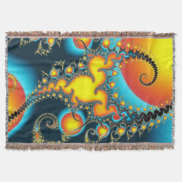 Brand Burst Throw Blanket Filt