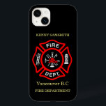 Brand Department logotyp Black and Red Badge11<br><div class="desc">Logotyp för brandavdelningen Svart och rött märke med brandaxel och stege. Underbar för brandmän och första uppgiftslämnare. Anpassa med ditt namn och din avdelning hemma och mer.monogram</div>